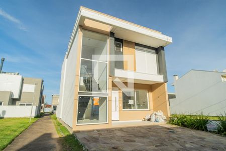 Casa de condomínio à venda com 162m², 3 quartos e 2 vagasFachada