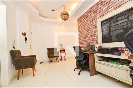 Sala de estar de apartamento à venda com 3 quartos, 120m² em União, Belo Horizonte