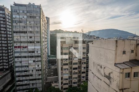 Vista Sala de apartamento à venda com 3 quartos, 95m² em Flamengo, Rio de Janeiro