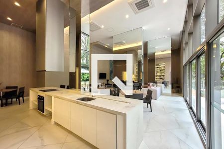 Apartamento para alugar com 23m², 1 quarto e sem vaga Apartamento para alugar com 23m², 1 quarto e sem vagaÁrea comum - Salão de festas