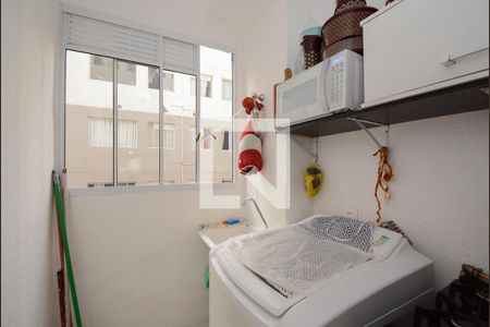 Apartamento para alugar com 43m², 2 quartos e sem vaga Apartamento para alugar com 43m², 2 quartos e sem vagaCozinha e Área de Serviço