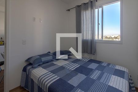 quarto_1 de apartamento para alugar com 1 quarto, 25m² em Jardim Santa Emilia, São Paulo