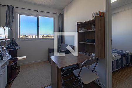 sala e cozinha compartilhadas_2 de apartamento para alugar com 1 quarto, 25m² em Jardim Santa Emilia, São Paulo