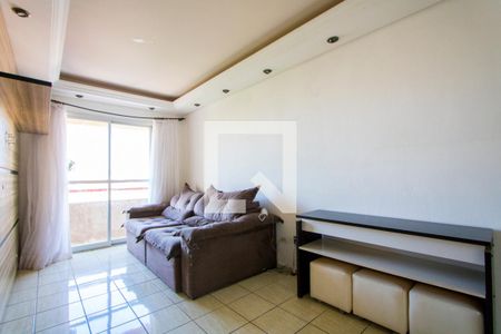 Sala de apartamento para alugar com 2 quartos, 55m² em Jardim do Estádio, Santo André