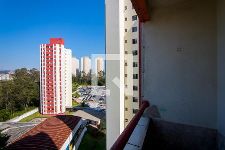 Varanda da sala de apartamento para alugar com 2 quartos, 55m² em Jardim do Estádio, Santo André