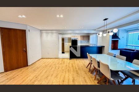 Sala - Sala de Jantar de apartamento para alugar com 3 quartos, 108m² em Campestre, Santo André