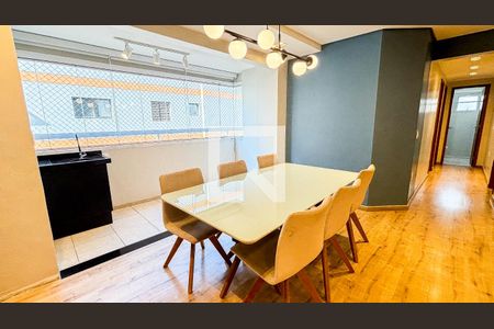 Sala - Sala de Jantar de apartamento para alugar com 3 quartos, 108m² em Campestre, Santo André