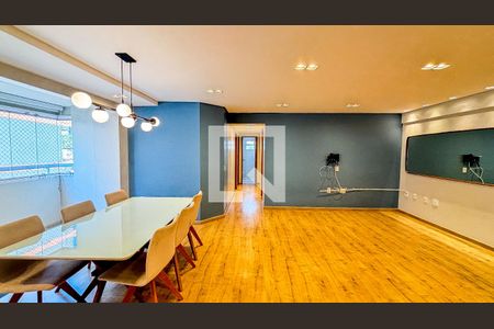 Sala - Sala de Jantar de apartamento para alugar com 3 quartos, 108m² em Campestre, Santo André