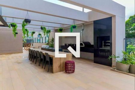 Studio à venda com 28m², 1 quarto e sem vagaChurrasqueira