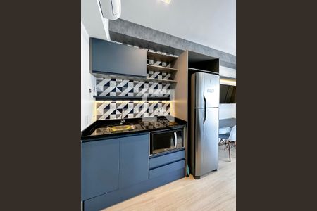 Studio à venda com 28m², 1 quarto e sem vagaCozinha