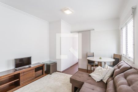 Sala de apartamento para alugar com 1 quarto, 40m² em Itaim Bibi, São Paulo