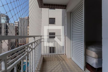 Varanda de apartamento para alugar com 1 quarto, 40m² em Itaim Bibi, São Paulo