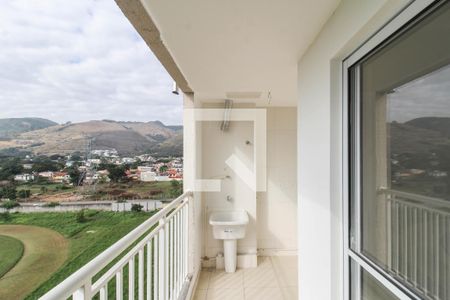 Varanda de apartamento para alugar com 2 quartos, 47m² em Ouro Verde, Nova Iguaçu