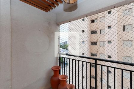 Varanda Sala de apartamento para alugar com 2 quartos, 56m² em Barra Funda, São Paulo