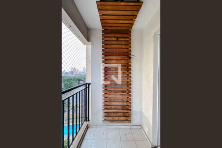 Varanda da Sala de apartamento para alugar com 2 quartos, 56m² em Barra Funda, São Paulo
