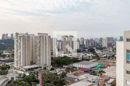 Vista da Sala de apartamento para alugar com 2 quartos, 34m² em Santo Amaro, São Paulo