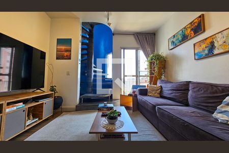 Sala de apartamento à venda com 3 quartos, 182m² em Vila Sofia, São Paulo