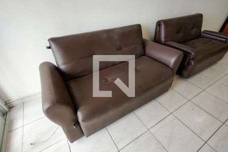 Sala de apartamento para alugar com 1 quarto, 55m² em Aviação, Praia Grande