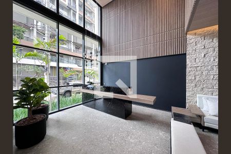 Studio à venda com 29m², 1 quarto e sem vagaHall Social Bloco