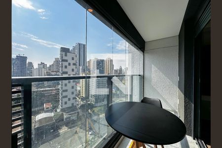 Studio à venda com 29m², 1 quarto e sem vagaSacada