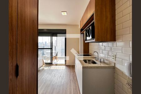 Studio à venda com 29m², 1 quarto e sem vagaCozinha