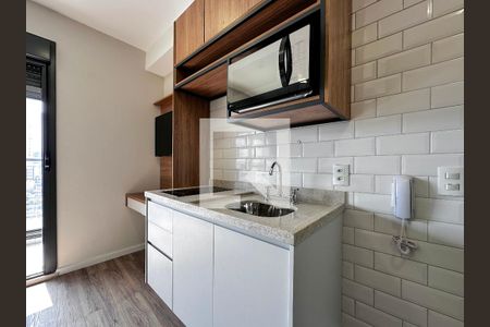 Studio à venda com 29m², 1 quarto e sem vagaCozinha