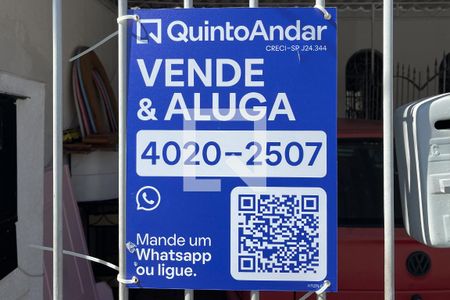 Casa para alugar com 95m², 1 quarto e 1 vagaFachada - placa