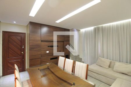 Sala de apartamento à venda com 4 quartos, 175m² em Paqueta, Belo Horizonte