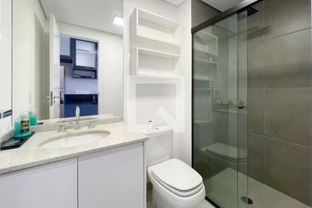 Studio à venda com 27m², 1 quarto e sem vaga Studio à venda com 27m², 1 quarto e sem vagaBanheiro