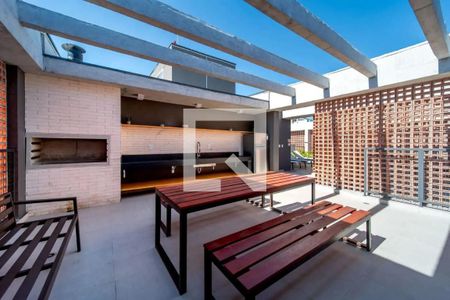 Studio à venda com 26m², 1 quarto e sem vagaChurrasqueira