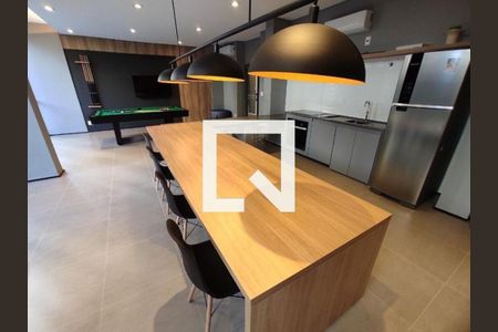 Studio à venda com 26m², 1 quarto e sem vagaÁrea gourmet