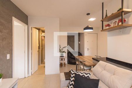 Sala de apartamento para alugar com 1 quarto, 40m² em Centro, Curitiba