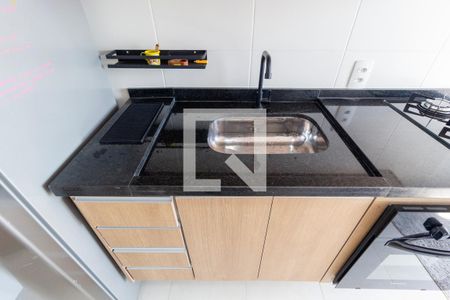 Apartamento para alugar com 30m², 1 quarto e sem vagaDetalhe - Cozinha