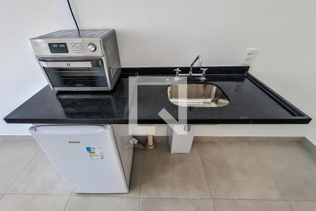 cozinha de kitnet/studio para alugar com 1 quarto, 30m² em Vila Mariana, São Paulo