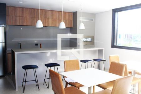 Studio à venda com 26m², 1 quarto e sem vagaÁrea comum - Salão de festas