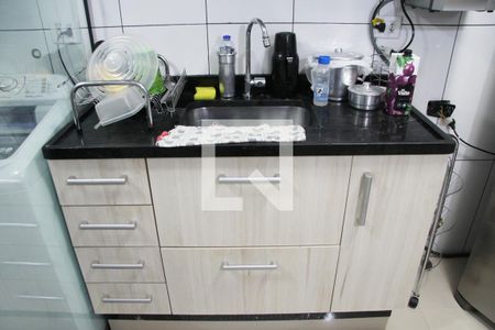 Apartamento à venda com 54m², 1 quarto e sem vagaCozinha e Área de Serviço