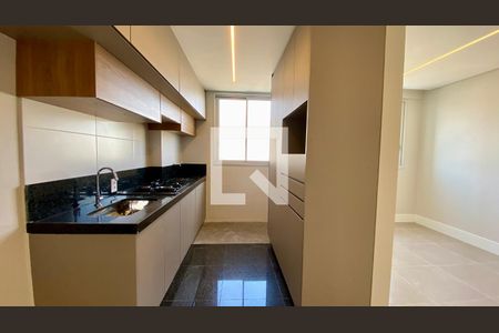Cozinha de apartamento para alugar com 1 quarto, 46m² em Buritis, Belo Horizonte