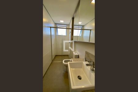 Banheiro Social de apartamento para alugar com 1 quarto, 46m² em Buritis, Belo Horizonte