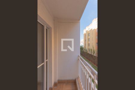 Sacada da Sala de apartamento para alugar com 2 quartos, 52m² em Jardim do Lago, Campinas