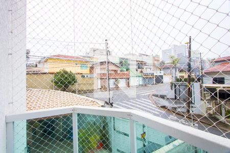 Varanda do quarto 1 de apartamento à venda com 2 quartos, 43m² em Jardim Paraiso, Santo André