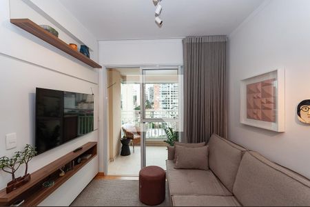 Sala de apartamento à venda com 3 quartos, 74m² em Perdizes, São Paulo