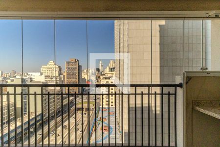 Varanda de apartamento para alugar com 1 quarto, 40m² em Centro, São Paulo