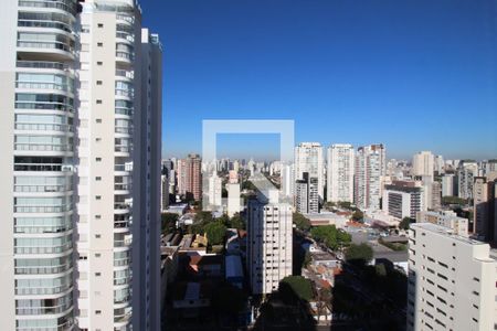 Vista Varanda Sala de apartamento à venda com 1 quarto, 44m² em Vila Olímpia, São Paulo