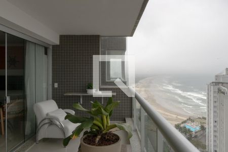 Varanda da Sala de apartamento para alugar com 4 quartos, 189m² em Centro, Guarujá