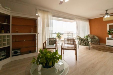 Sala de apartamento para alugar com 4 quartos, 189m² em Centro, Guarujá