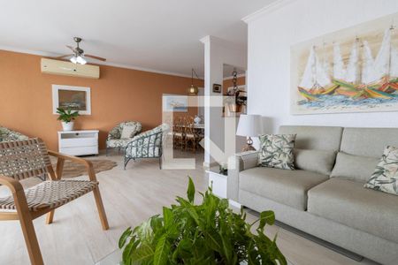 Sala de apartamento para alugar com 4 quartos, 189m² em Centro, Guarujá