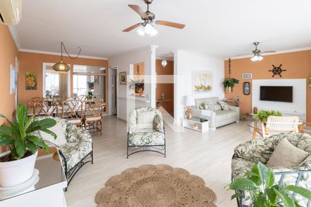 Sala de apartamento para alugar com 4 quartos, 189m² em Centro, Guarujá