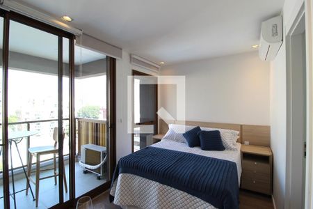 Sala/Quarto de kitnet/studio para alugar com 1 quarto, 29m² em Vila Nova Conceição, São Paulo