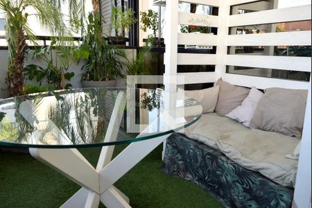 Varanda da Sala de apartamento à venda com 2 quartos, 72m² em Jardim Paulista, São Paulo