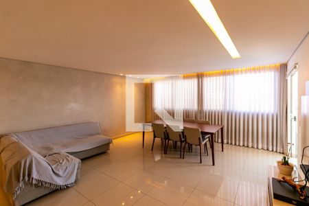 Sala de apartamento à venda com 3 quartos, 109m² em Buritis, Belo Horizonte